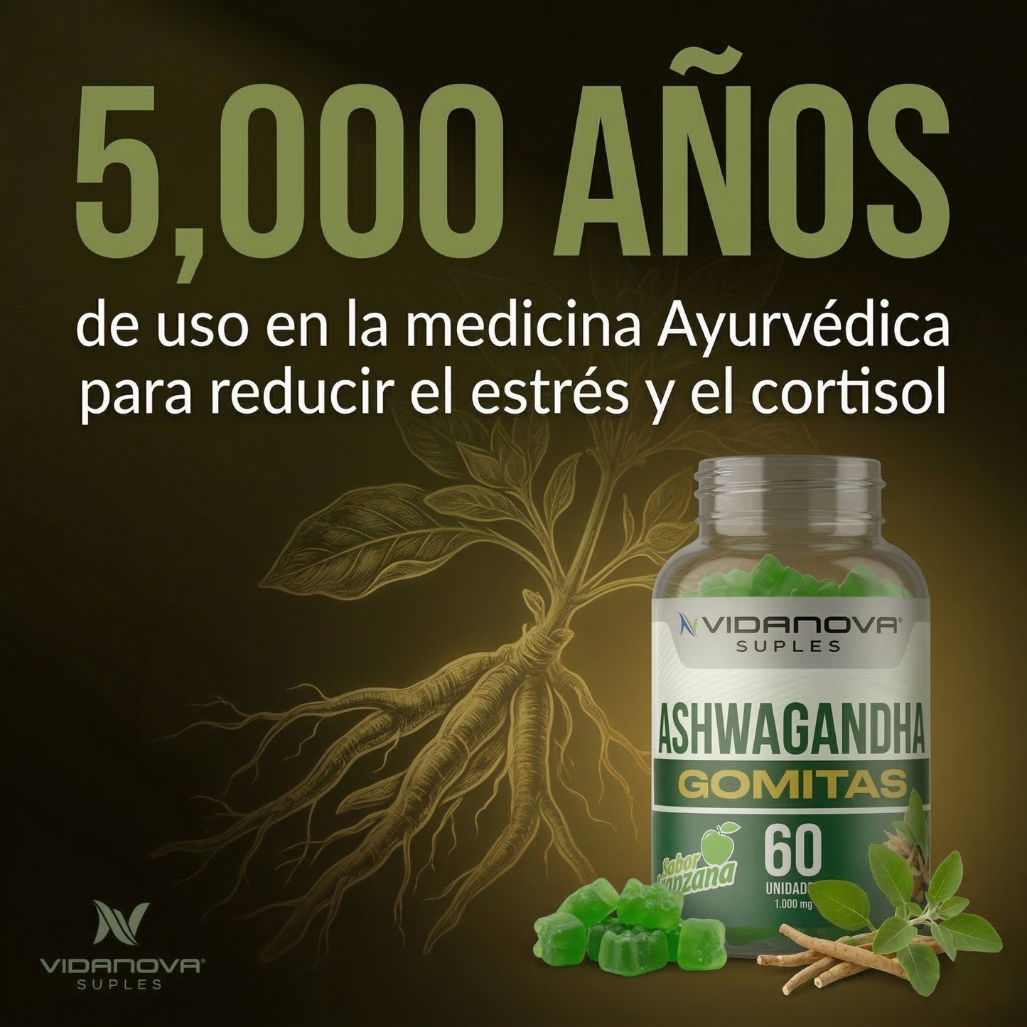 Ashwagandha™ - 60 GOMITAS 1000mg
